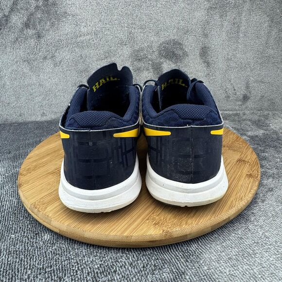 Michigan Wolverines Shoes Mens 11 Navy Maize Nike Free Trainer 5.0 V6 AMP NCAA - Picture 5 of 11